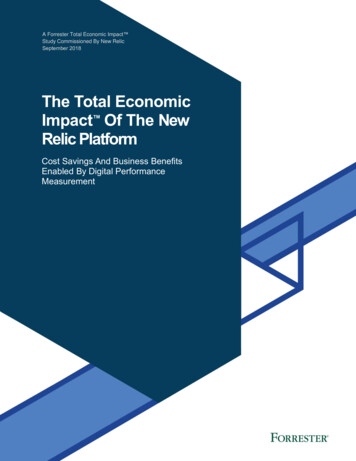 The Total Economic Impact Of The New Relic Platform