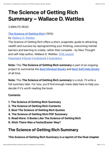 The Science Of Getting Rich PDF Summary - The Art Of Living