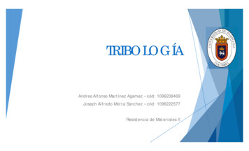 TRIBOLOGÍA - Igm.mex.tl