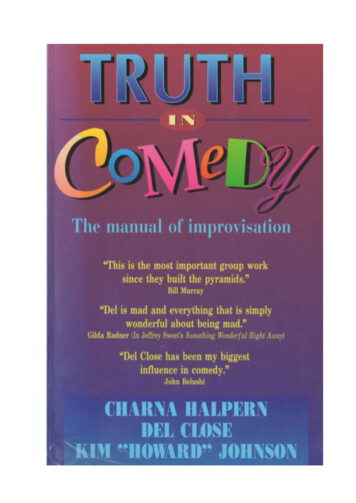 Truth In Comedy - Impropedia.ru