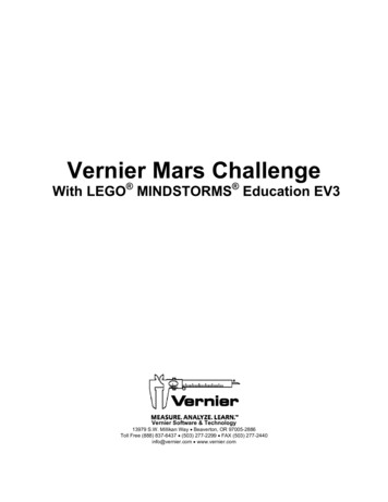 Vernier Mars Challenge