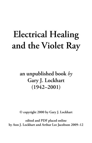 Electrical Healing And The Violet Ray - Arthur Lee J