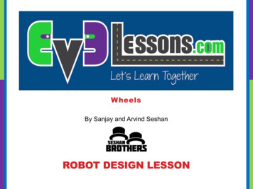 Robot Design Lesson