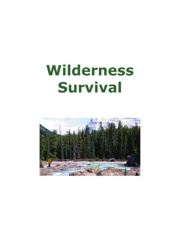 Wilderness Survival Skills - DEFCON Bunkers