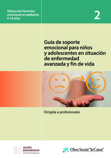 Guía De Soporte Emocional Para Niños Y Adolescentes En . - PEDPAL