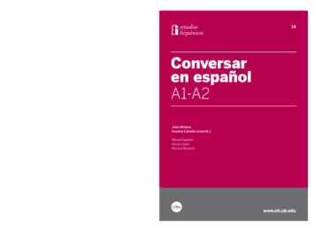 Conversar En Español - Universitat De Barcelona