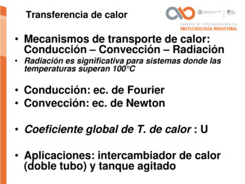 T De Calor - Biotecnologiaindustrial.fcen.uba.ar