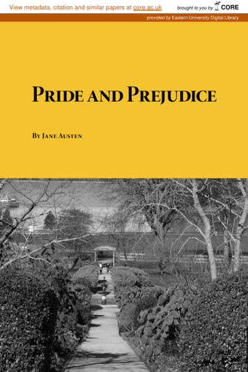 Pride And Prejudice - CORE