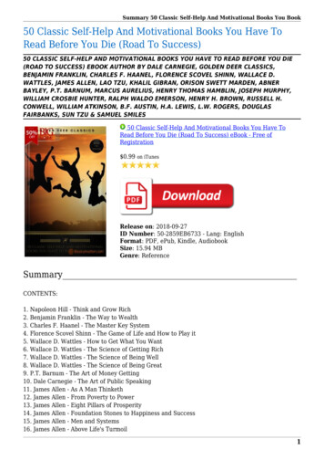 50 Classic Self-Help And Motivational Books You EBook PDF (15.94 MB .