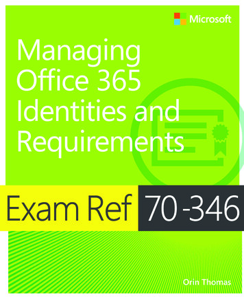 Exam Ref 70-346 Managing - Pearsoncmg 