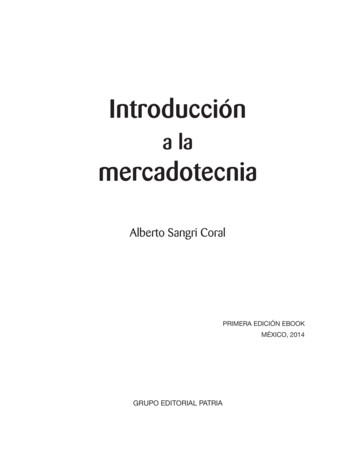 Introducción A La Mercadotecnia - Editorial Patria
