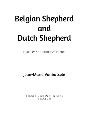 Belgian Shepherd And Dutch Shepherd