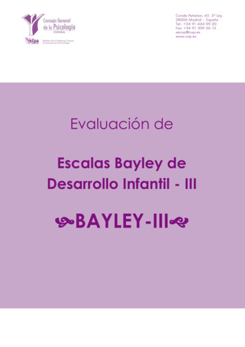 Bayley-iii - Cop