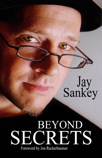 BEYOND SECRETS By Jay Sankey - Inside Deception