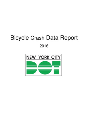 Bicycle Crash Data Report - New York City