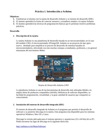 Práctica 1. Introducción A Arduino. - UNAM
