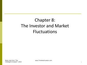 Chapter 8: The Investor And Market Fluctuations - Timeless Investor