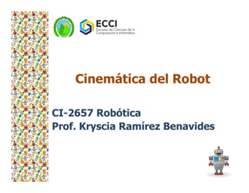 CI-2657 Robótica Prof. Kryscia Ramírez Benavides