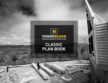 CLASSIC PLAN BOOK - Timber Block Custom Homes