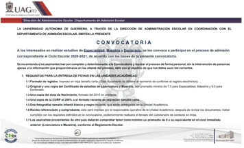 Ok Proyecto CONVOCATORIA UAGRO. POSGRADOS 2020-2021