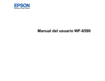 Manual Del Usuario WF-6590