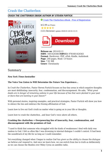 Crash The Chatterbox EBook PDF (7.91 MB) - Booksmatter
