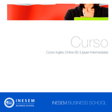 Curso Inglés Online B2 (Upper-Intermediate) - Euroinnova.bo