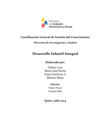Desarrollo Infantil Integral - Gob