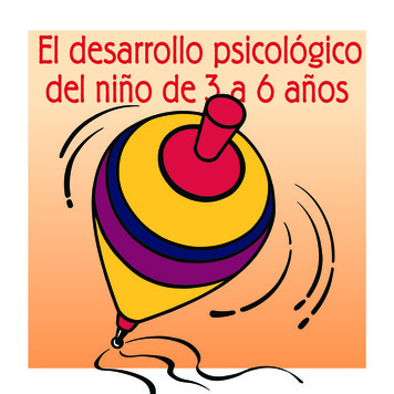El Desarrollo Psicológico Del Niño De 3 A 6 Años - Navarra.es