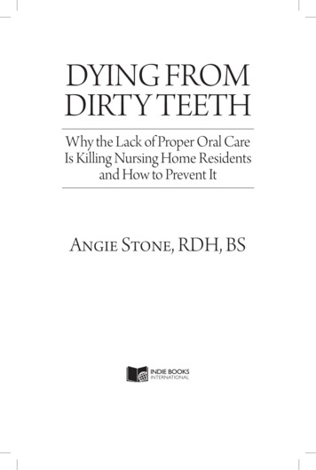 Dying From Dirty Teeth - Indie Books International