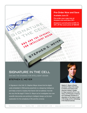 SIGNATURE IN THE CELL - Family Research Council