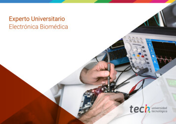 Experto Universitario Electrónica Biomédica