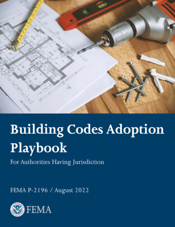 Building Codes Adoption Playbook