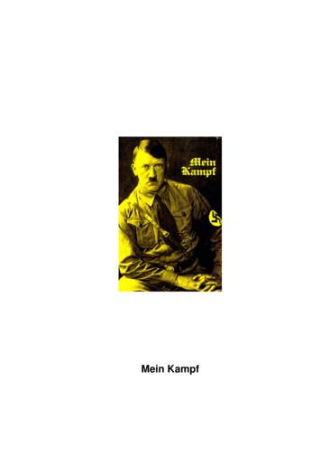 Mein Kampf - Internet Archive