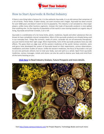 How To Start Ayurvedic & Herbal Industry - Start Your Industry