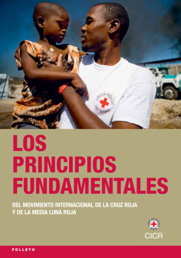 LOS PRINCIPIOS FUNDAMENTALES - International Committee Of The Red Cross