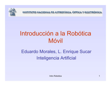Introducción A La Robótica Móvil - Inaoep.mx
