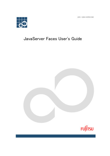 JavaServer Faces User's Guide - Fujitsu