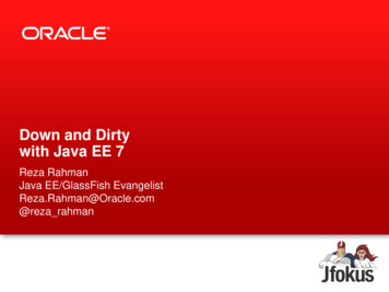 Down And Dirty With Java EE 7 - Jfokus