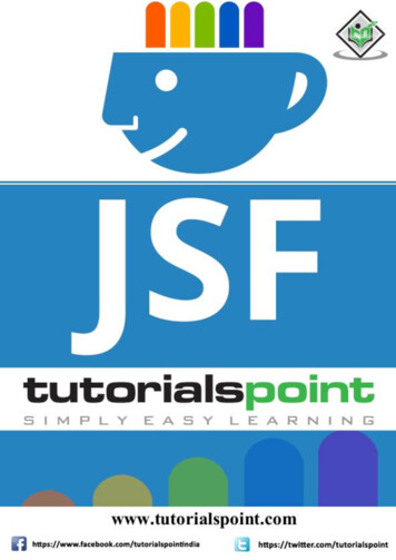 JSF - Tutorialspoint 