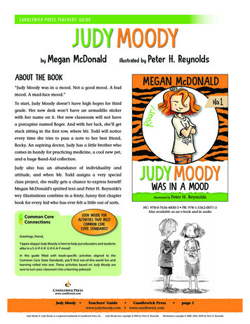 Candlewick Press Teachers' Guide Judy Moody