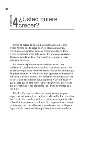 50 4¿Usted Quiere Crecer? - Global Reach