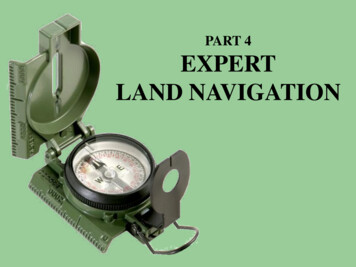PART 4 EXPERT LAND NAVIGATION - On Point Preparedness