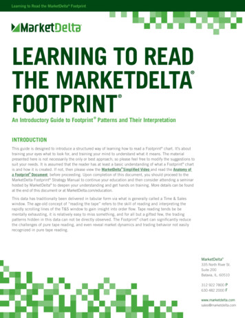 Learning To Read The MarketdeLta Footprint - The Tradingway