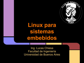 Embebidos Sistemas Linux Para - SASE