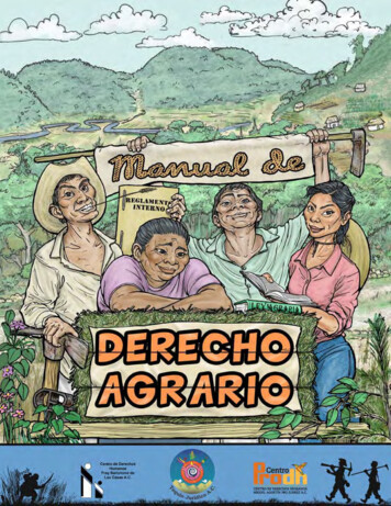 Manual De Derecho Agrario - El Abogado Consultor, México