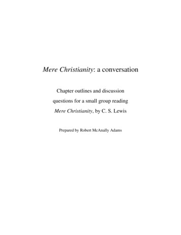 Mere Christianity: A Conversation