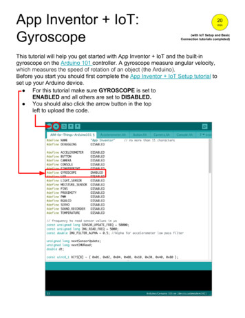 (with IoT Setup And Basic Min App Inventor IoT: Gyroscope
