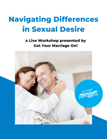 Navigating Differences In Sexual Desire Workbook - Get Your Marriage On!