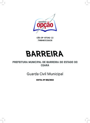 BARREIRA - Apostilasopcao .br